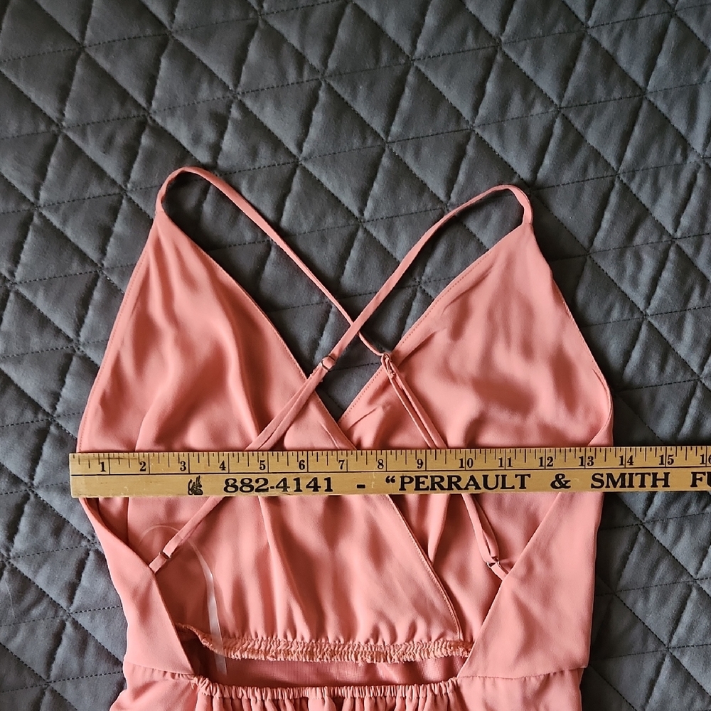 Lush Wrap Midi Dress-Size Small - Picture 5 of 10